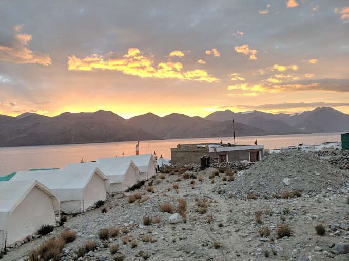 100 Sky Camps Pangong