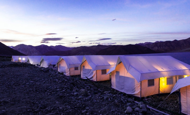 Camping at Panong Lake