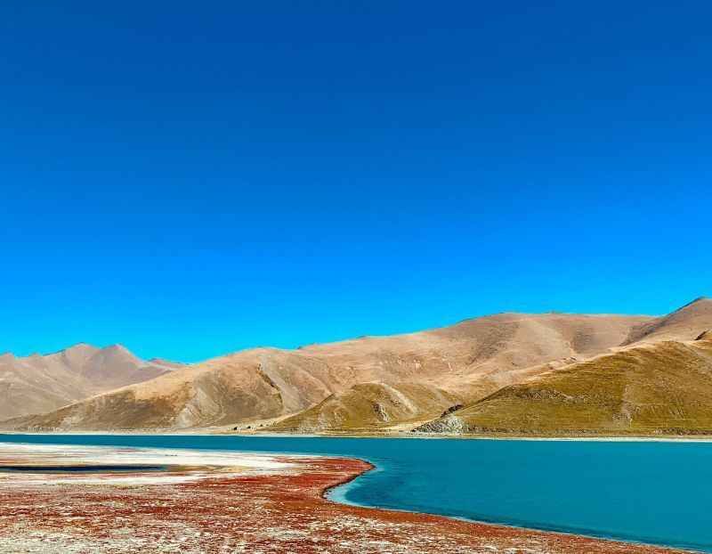 Pangong Lake Scenic Views